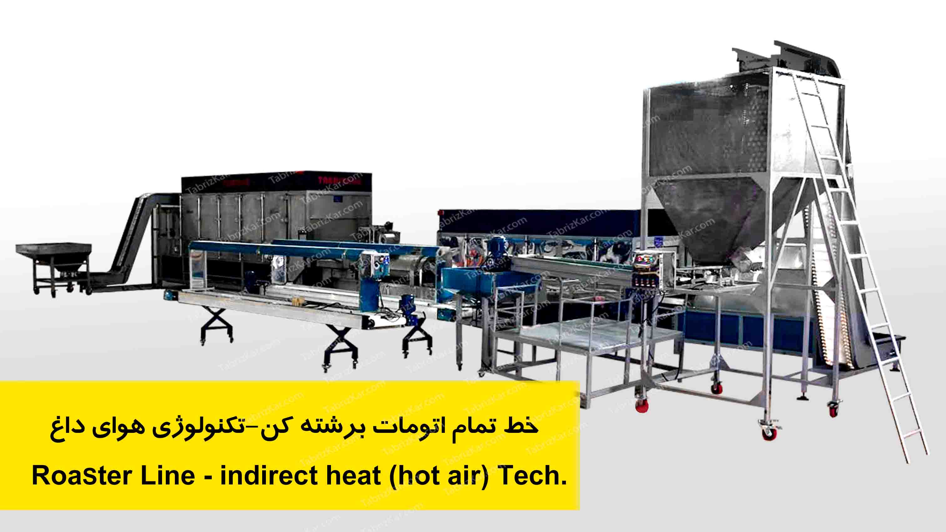 Industrial Roaster Hot air Technology